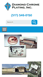 Mobile Screenshot of diamondchromeplating.com